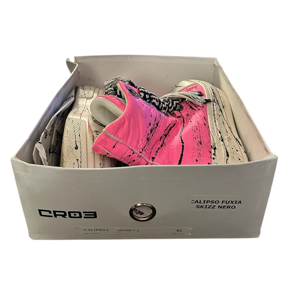 CALIPSO 300 Limited Edition Fuxia Splatter Shoes Size 42 (W 11.5/12 M 9-9.5) - Picture 2 of 9